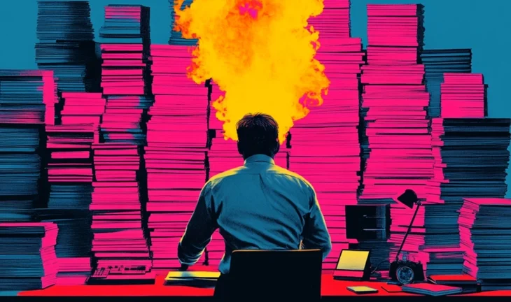 A compliance officer at a hedge fund with burnout