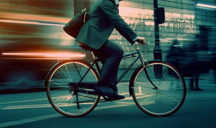 Another finance executive suffers crash during London commute