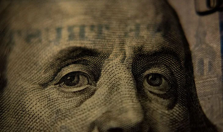 Benjamin Franklin dollar bill 